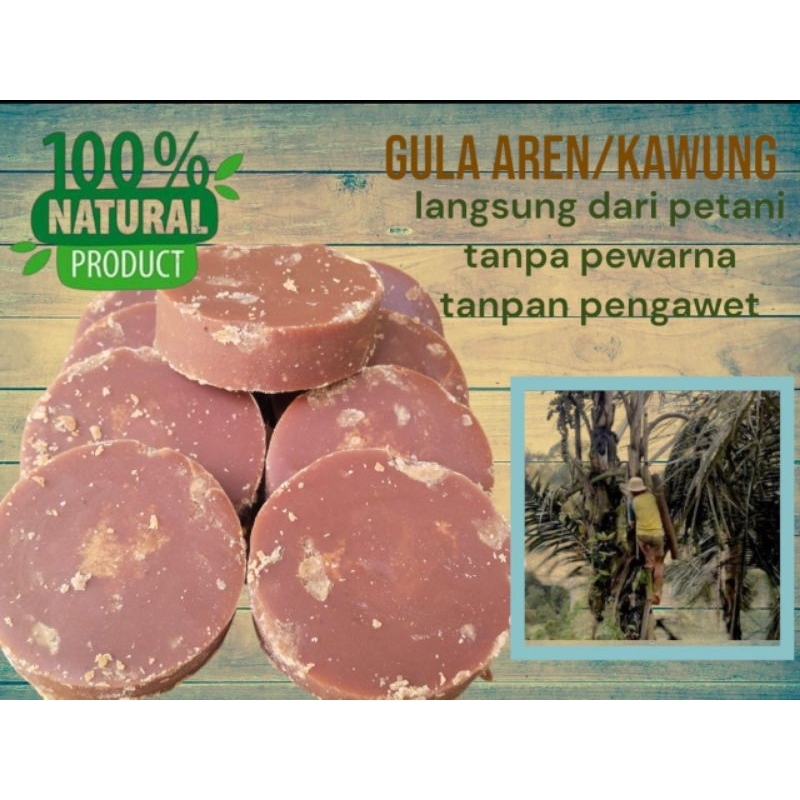 

GULA AREN ASLI DARI PETANI KAMPUNG 500 GRAM