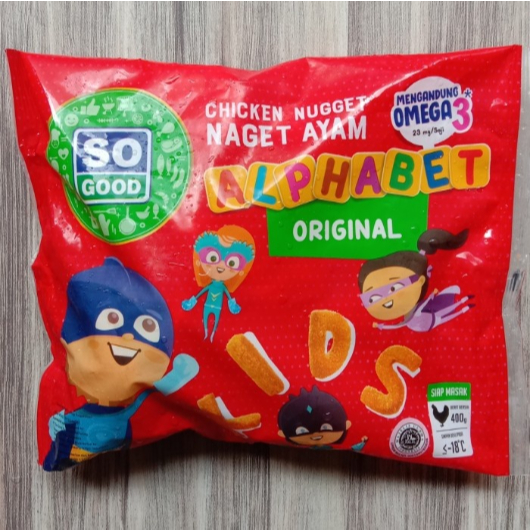 

SO GOOD Nugget ALPHABET 400 Gr