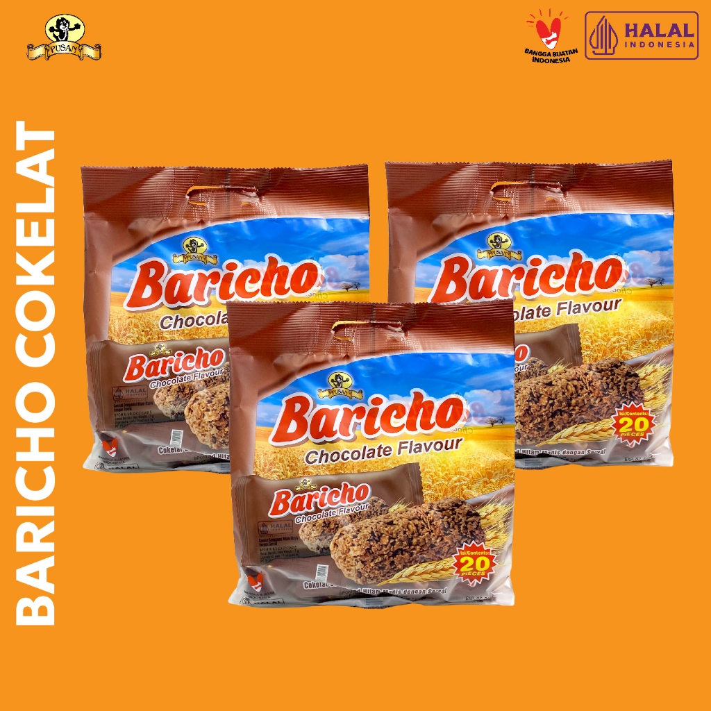 

Pusan Baricho Cokelat Cereal Bar [BUY 3 GET 1 FREE]