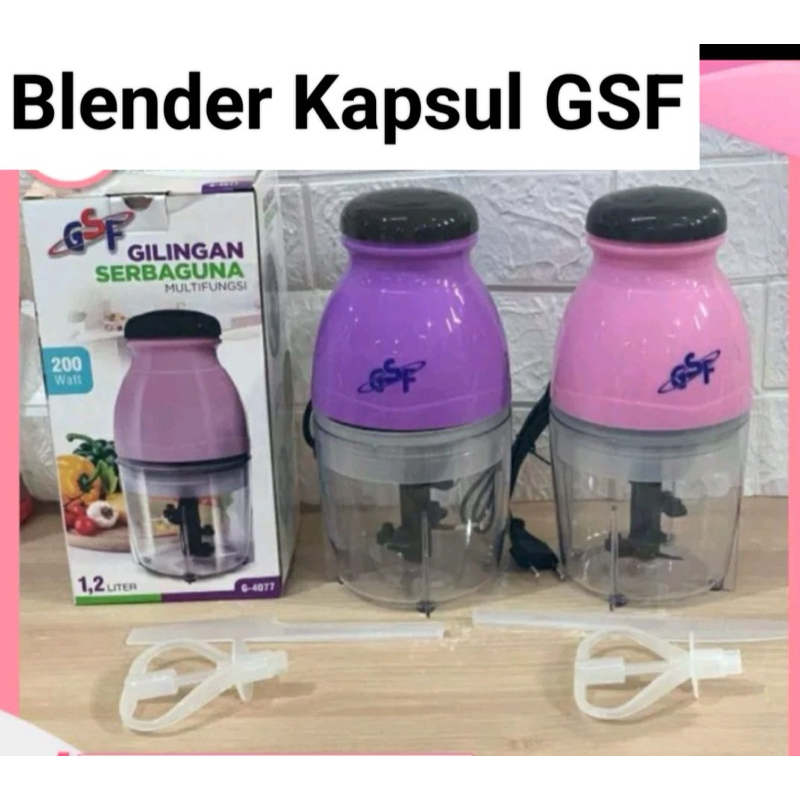 BLENDER KAPSUL SERBAGUNA GSF