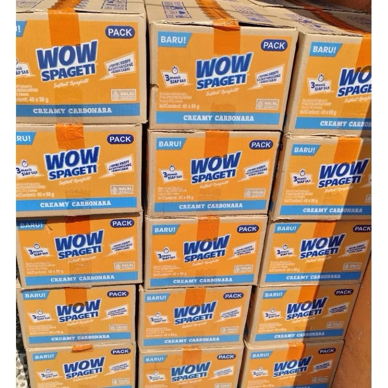 

wow spaghetti instan satu dus isi 40pcs