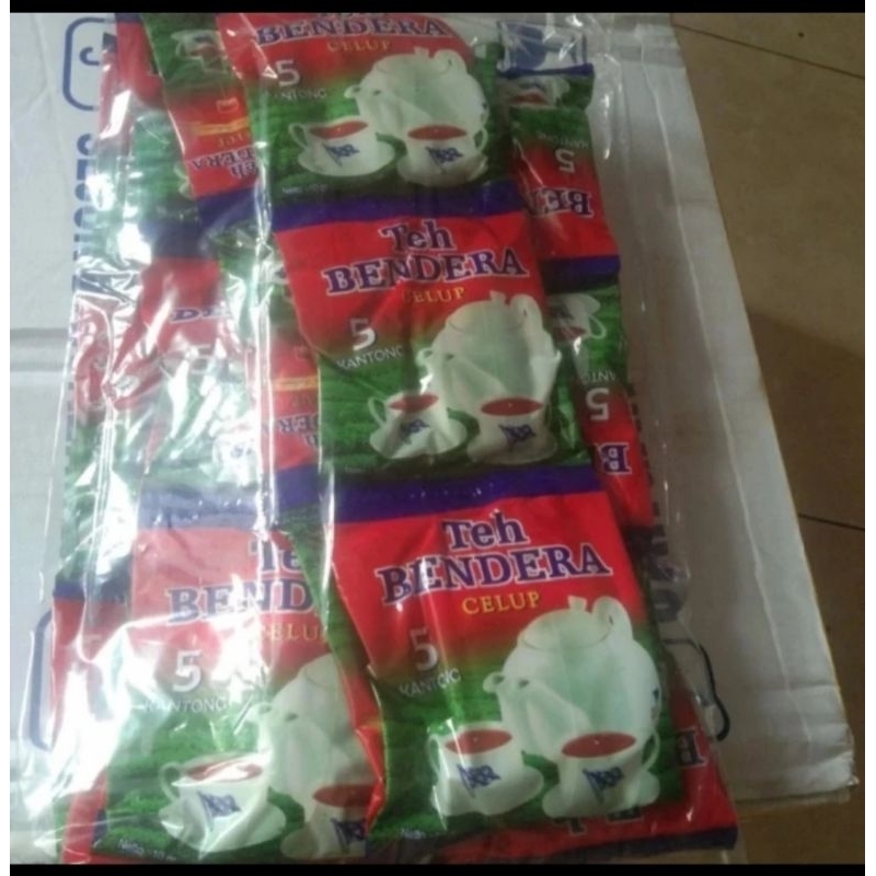 

Teh Bendera Renceng isi 6 Sachet x 5 Teabag