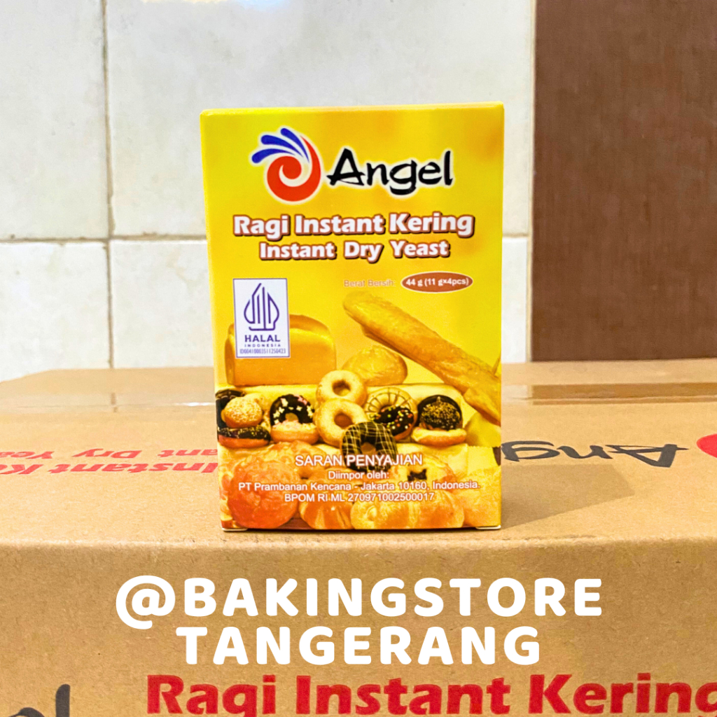 

Angel Ragi Instant Kering 4 x 11 gr | Instant Yeast Sachets