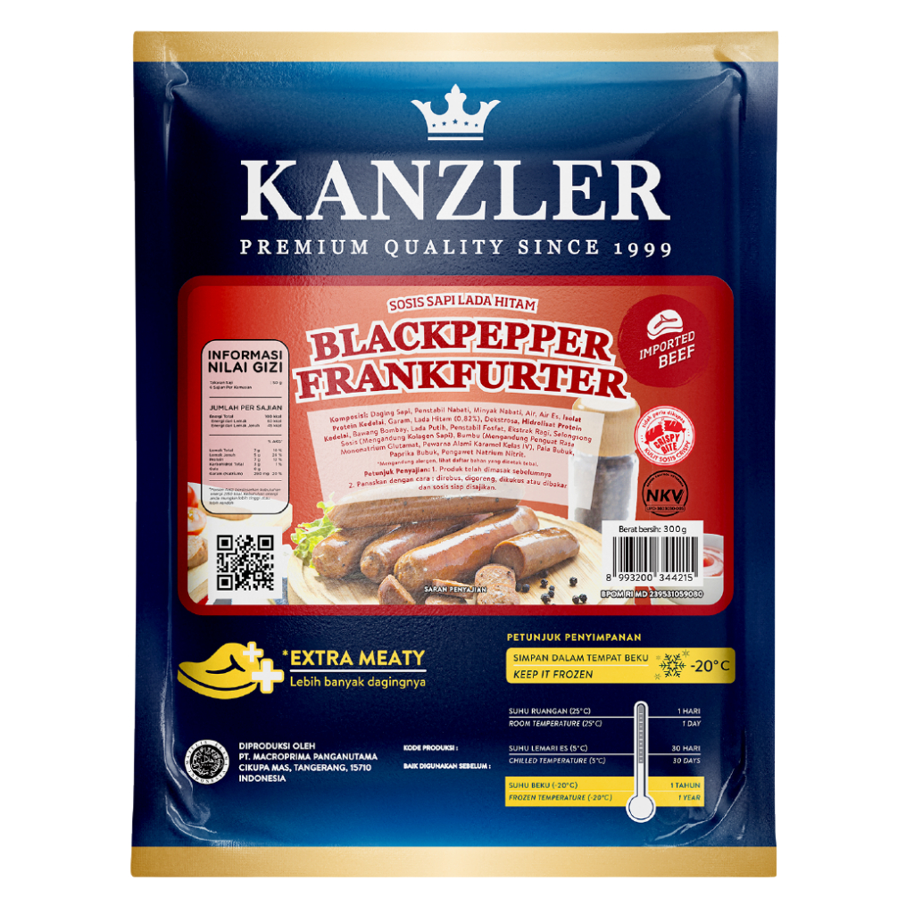 

KANZLER BEEF BLACKPEPPER 300GR