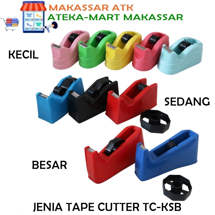 

[1PCS] JENIA TAPE CUTTER TD- KECIL - SEDANG - BESAR PEMOTONG ISOLASI