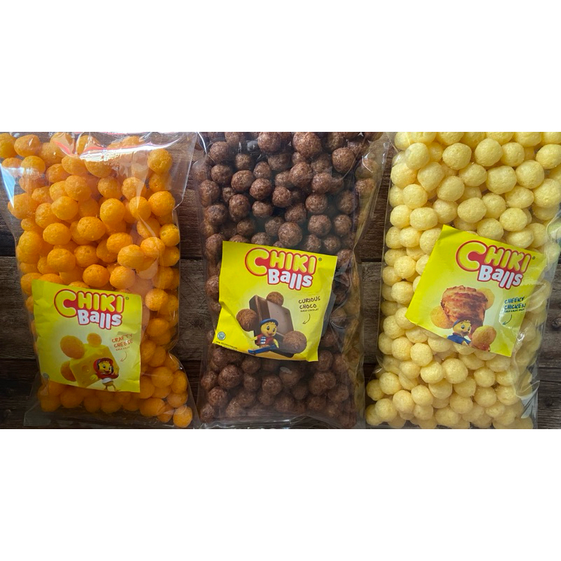 

[ PROMO ] Chikiballs coklat ayam keju 10grm/saset