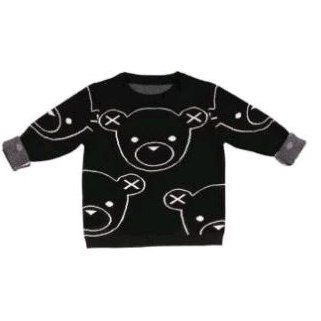 sweater rajut bear unisex