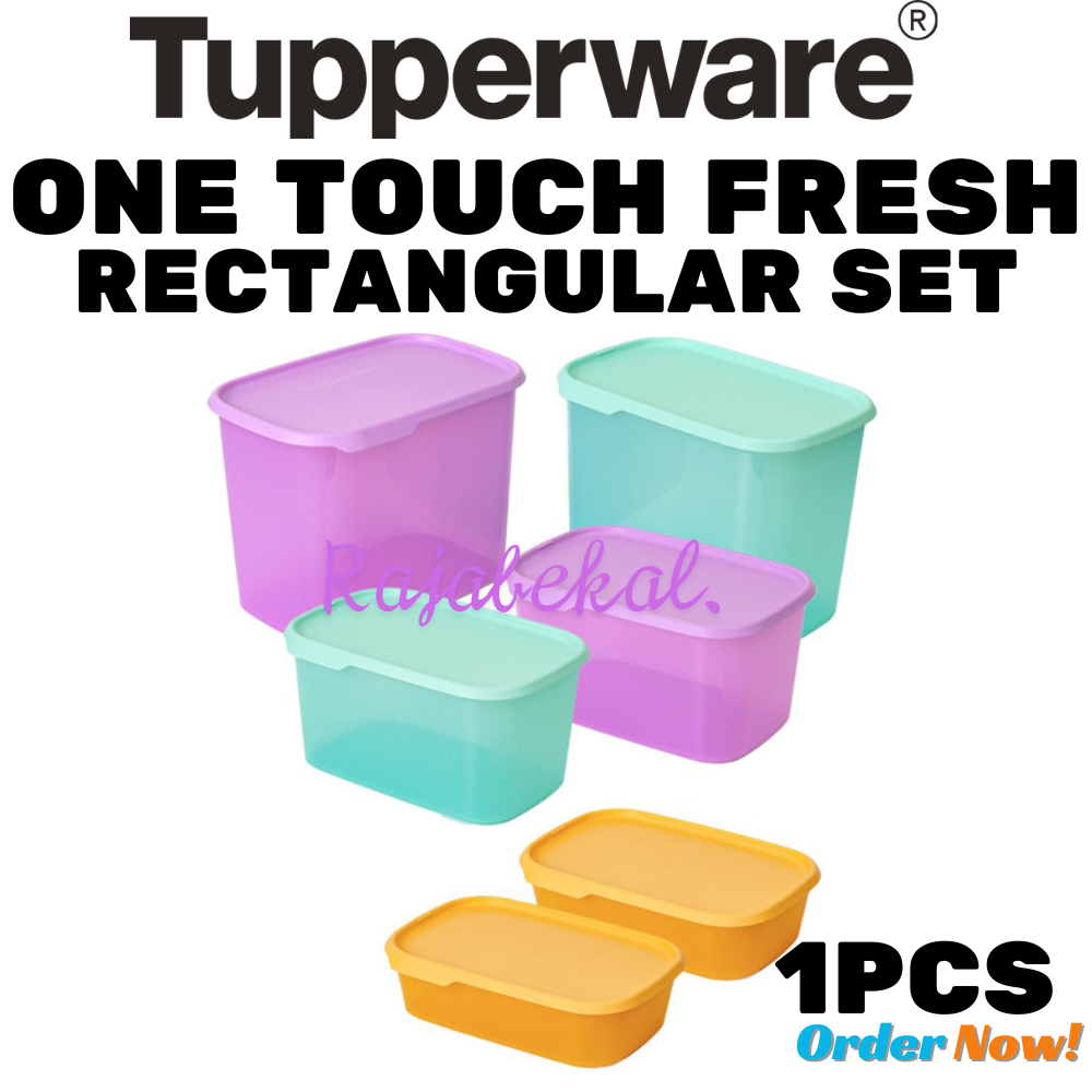 PROMO Tupperware One Touch Fresh Rectangular ECERAN