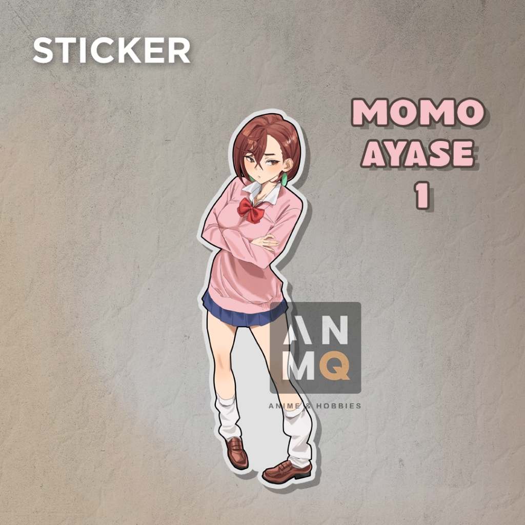 

Sticker Momo Ayase Anime Dandadan Waterproof