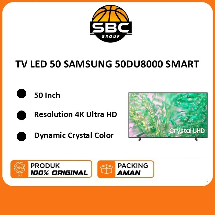 TV LED 50 SAMSUNG 50DU8000 SMART