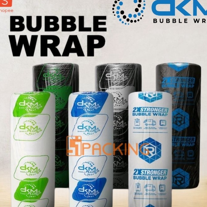 

KP8 BUBBLE WRAP BENING TRANSPARAN PLASTIK BUBBLE WRAP HITAM TEBAL DKM 125 CM X 5M 125cmx5m 125x5