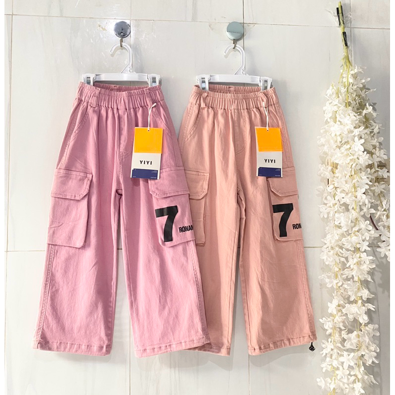 celana cargo anak perempuan celana anak perempuan import premium