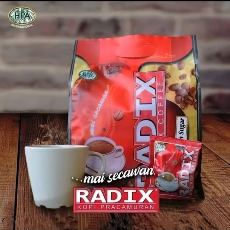 

Kopi RADIX HPA isi 32sachet
