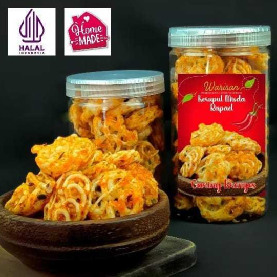 

Kerupuk pedas misda rafael - sebring cikruh pedas daun jeruk renyah enak