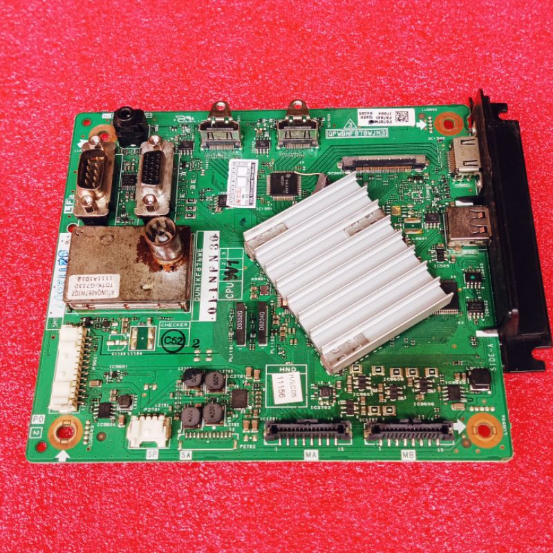 mainboard tv sharp LC 32L407I - MOTHERBOARD TV SHARP LC 32L407I  - MB TV SHARP LC 32LE407 - mobo tv 