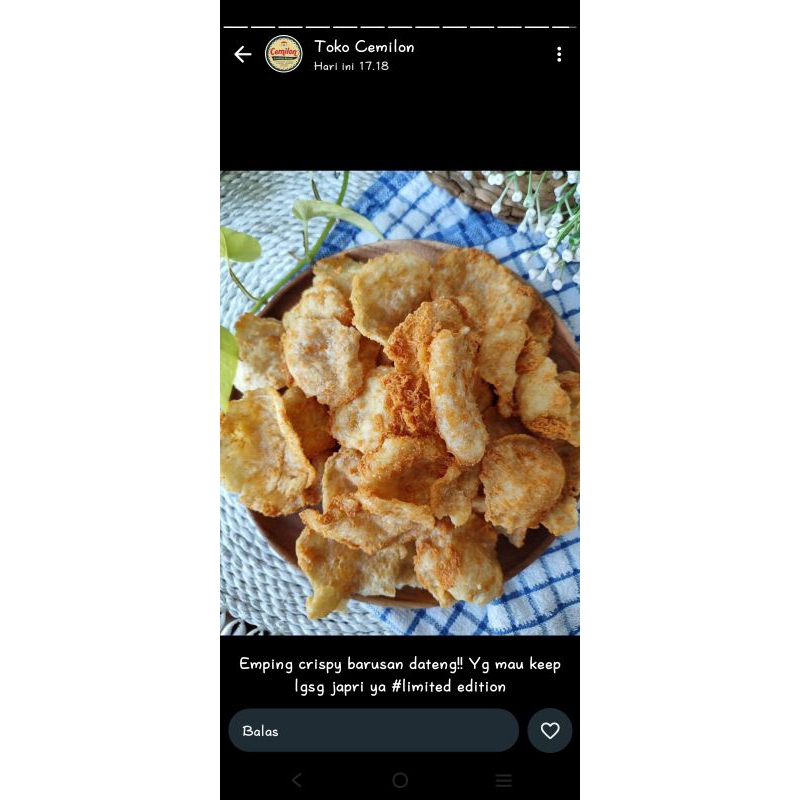

Emping Melinjo Crispy