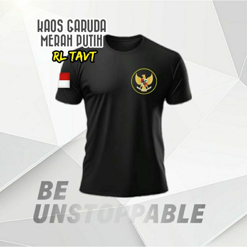 Kaos Garuda Indonesia Merah Putih