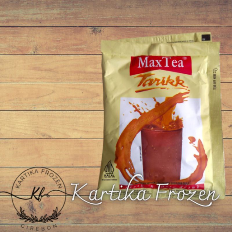 

MAX TEA TEH TARIK RENCENG (10 Sachet x 25 Gr) Minuman Serbuk Teh, Krimer Susu dan Gula