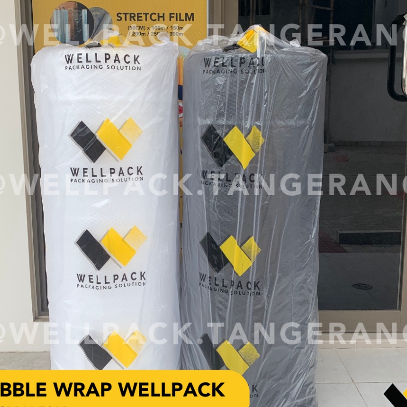 

HJ6 Bubble Wrap Roll Wellpack 125 cm x 5 m Hitam Bening 3KG 27KG 24KG tebal Jaka Tangerang 125 x 5m GOSEND GRAB Instant