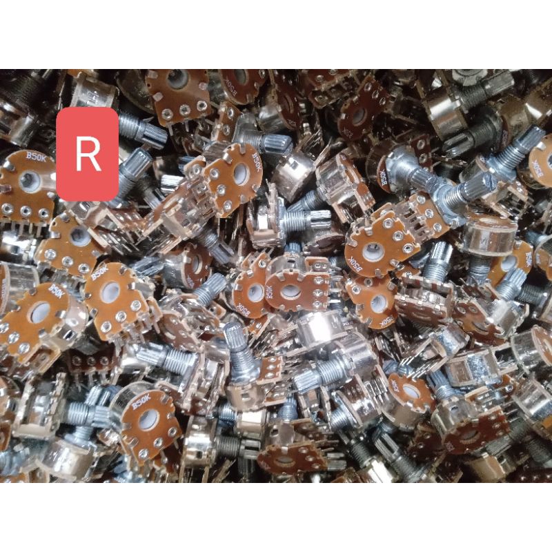 Potensio streo 50K AS pendek