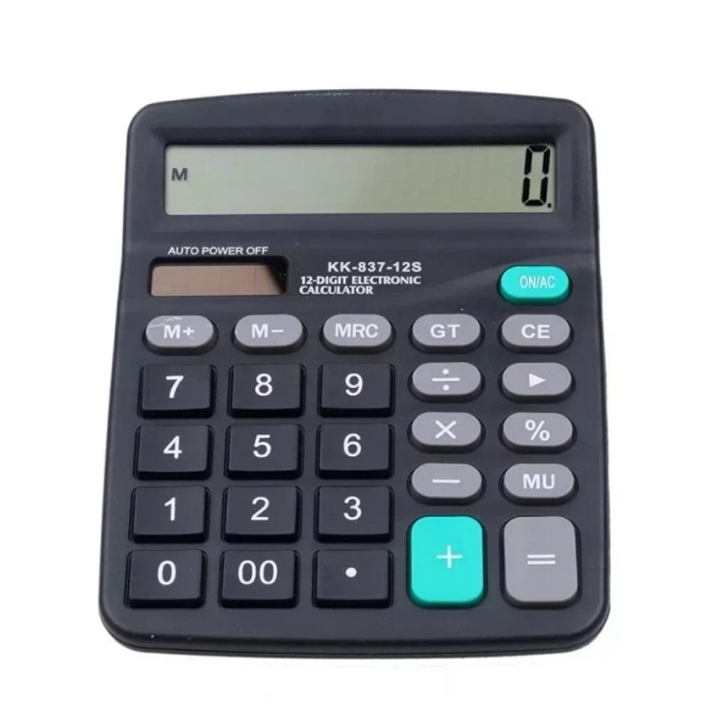 

Kalkulator Elektronik 12 Digit Portable Alat Untuk Keuangan Kantor