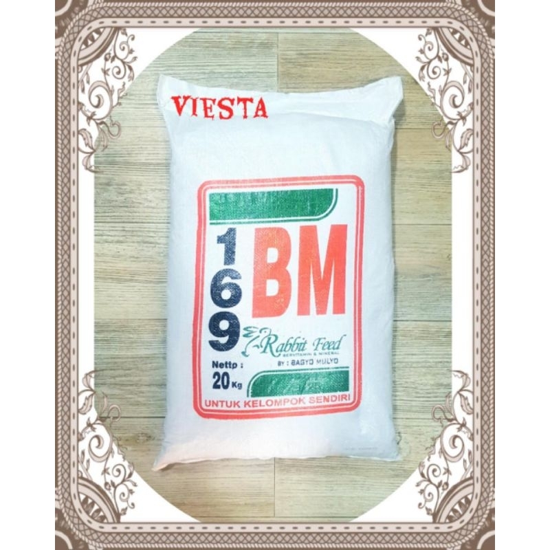 PAKAN KELINCI BM 169 Rabbit Feed 20kg.