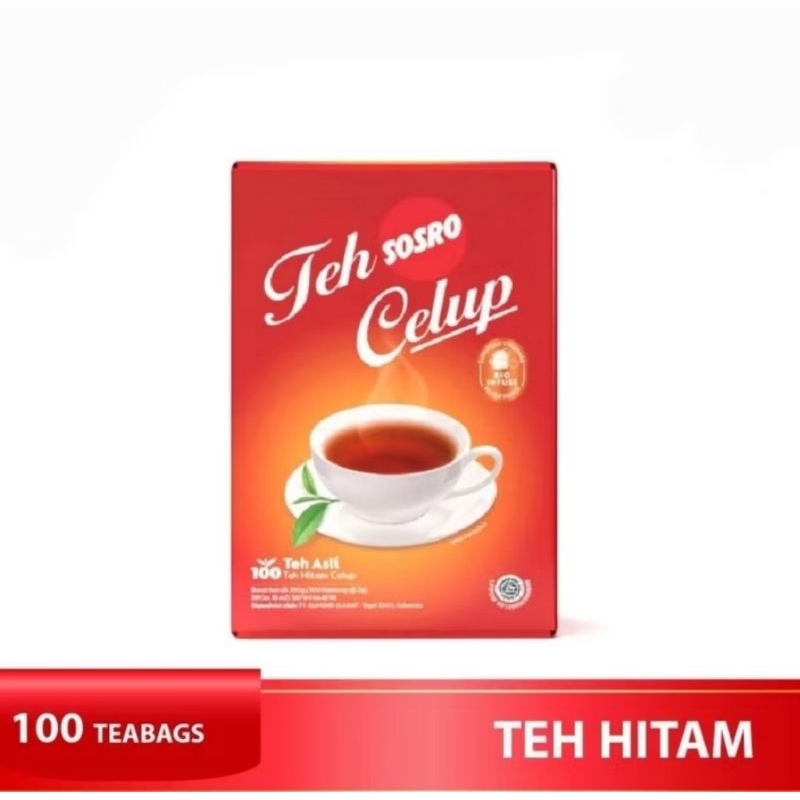 

Teh Celup Sosro isi 100 kantong/ 200g