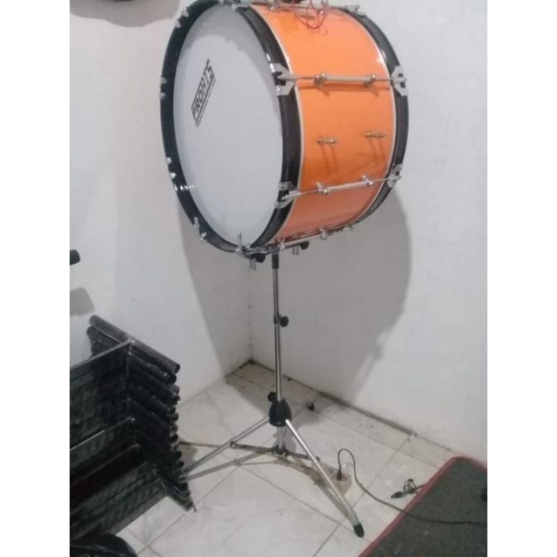 Stand bass drum band bahan stainless STAND BASS DRUM BAND