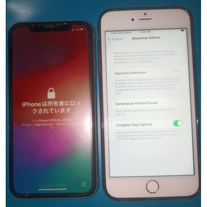 Iphone 11 128GB Inter Lock iCloud & Iphone 6s Plus 32GB Bypass Wifi Only