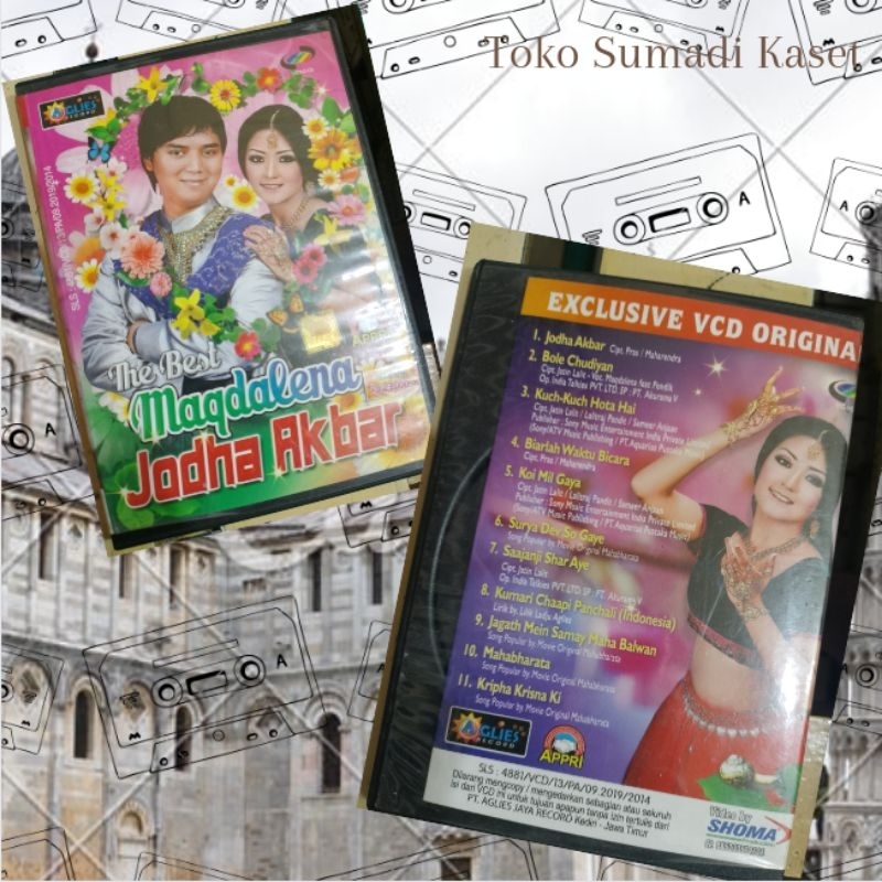 VCD the best Mahdalena jodha Akbar produksi aglies record
