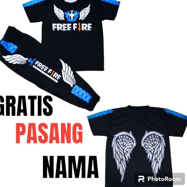 PAKET SETELAN BAJU GAMING BNL FREE FIRESETELAN CELANA BNL