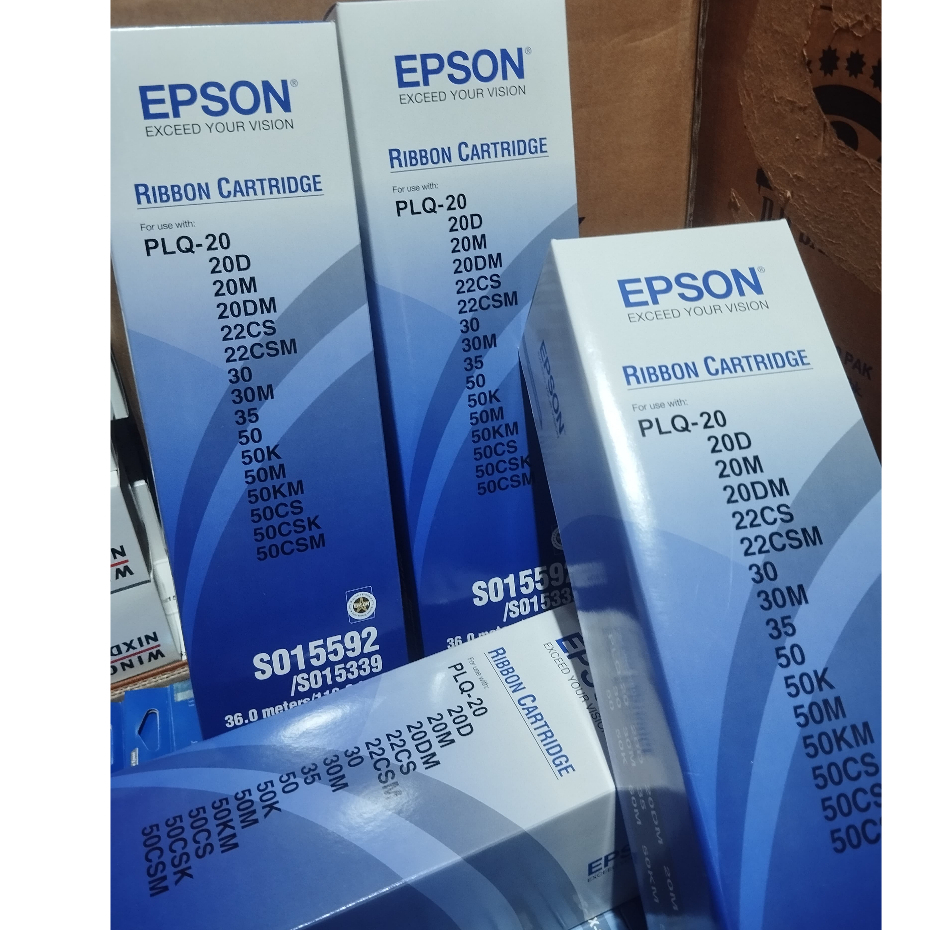 Pita Printer Epson PLQ-20/PLQ-30 isi 3pcs/Original