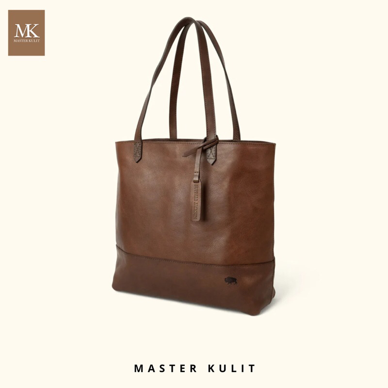 Tote Bag Full Kulit Asli Super Trendy Pria Wanita Mk41