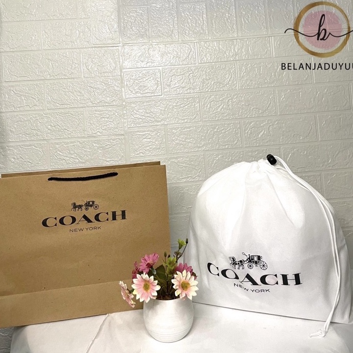 

KESEMPATAN TERBATAS Paper Bag Coach Coklat Paperbag Branded Ready Stock Jakarta