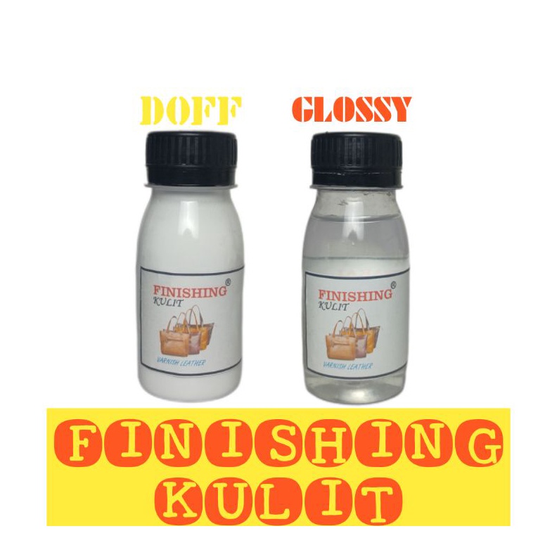 FinishingVinisher Clear penguat cat kulit soL saptu dll