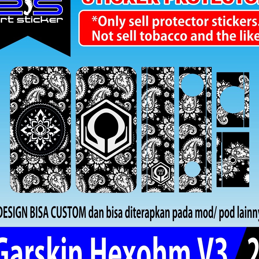 LUAR BIASA SKIN Sticker Garskin Hexom V3