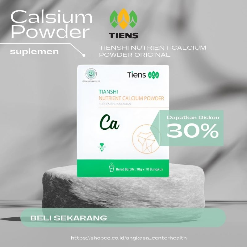 

TIENS/TIANSHI Nutrient Calcium Powder NHCP: Kalsium Terbaik untuk Tulang Kuat dan Sehat!