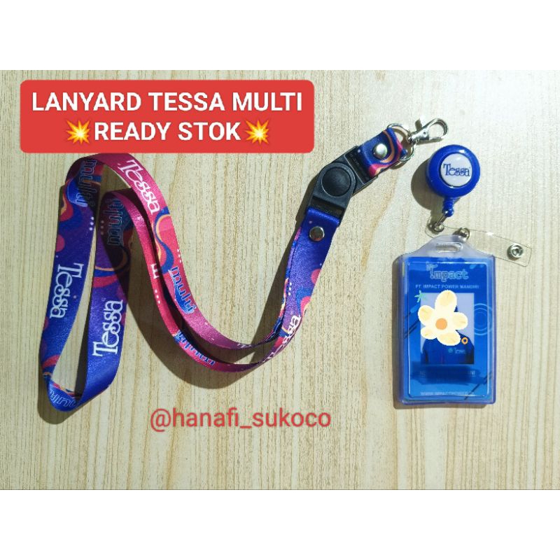 

TESSA MULTI LANYARD [READY STOK] SATUAN Lanyard printing