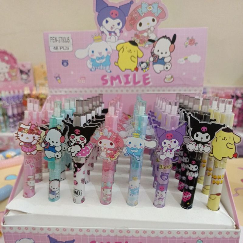 

1 box pulpen sanrio 48 pcs