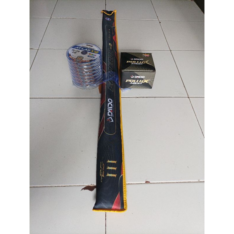 Joran UL satu set Daido Emperor III 662 X Daido Pollux 1000