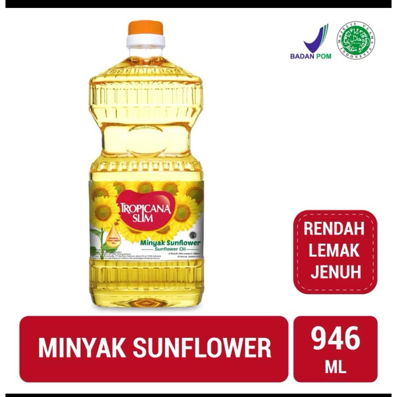 

Tropicana Slim Sunflower oil 946 ml Exd 2026