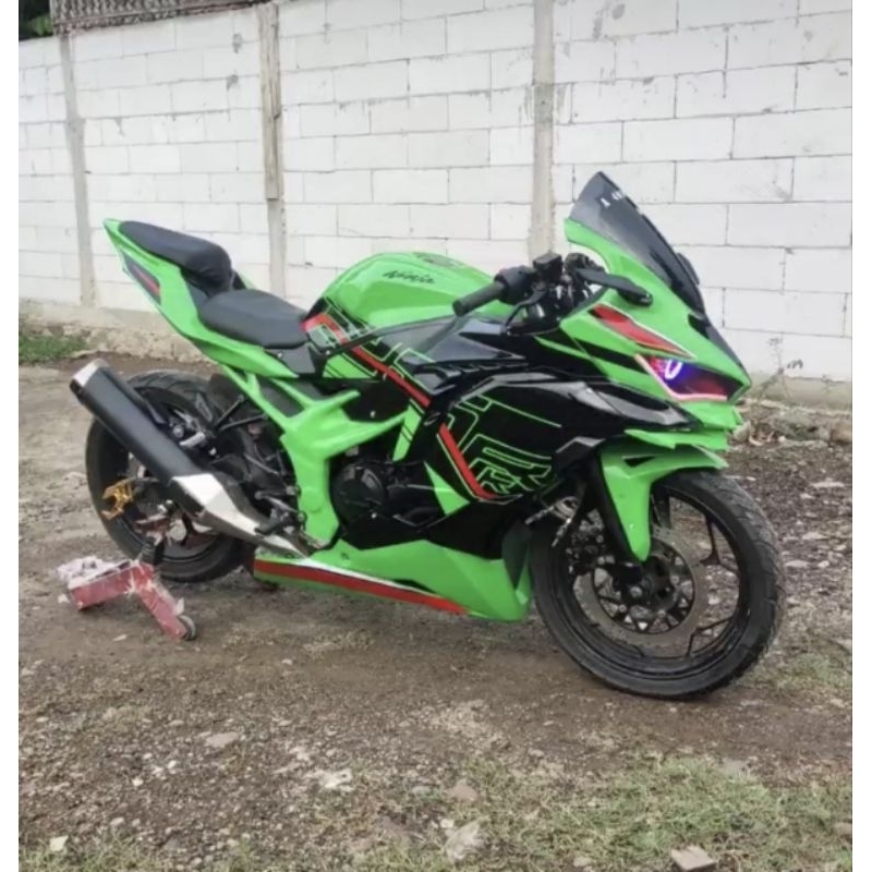 Full Fairing Full Body Model Kawasaki ZX25R untuk Kawasaki Ninja 250 Mono set