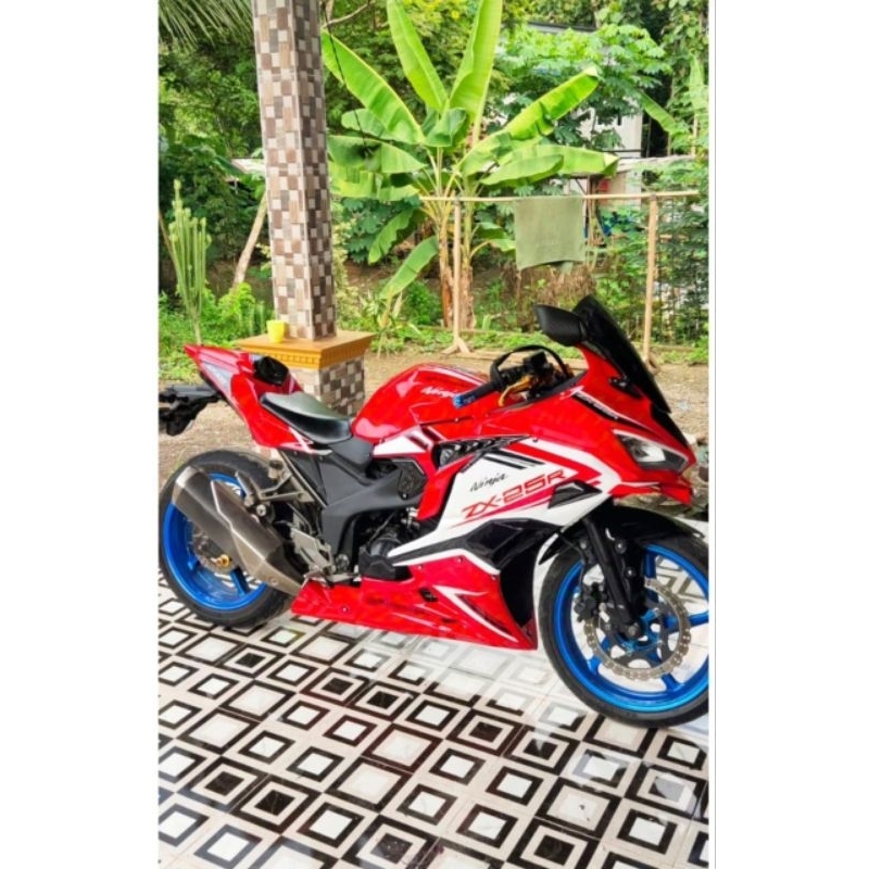 Full Fairing Full Body Model Kawasaki ZX25R Untuk Kawasaki Ninja 250 FI SET
