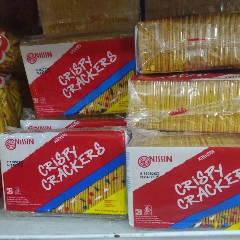 

nissin crispy crackers 250 gram