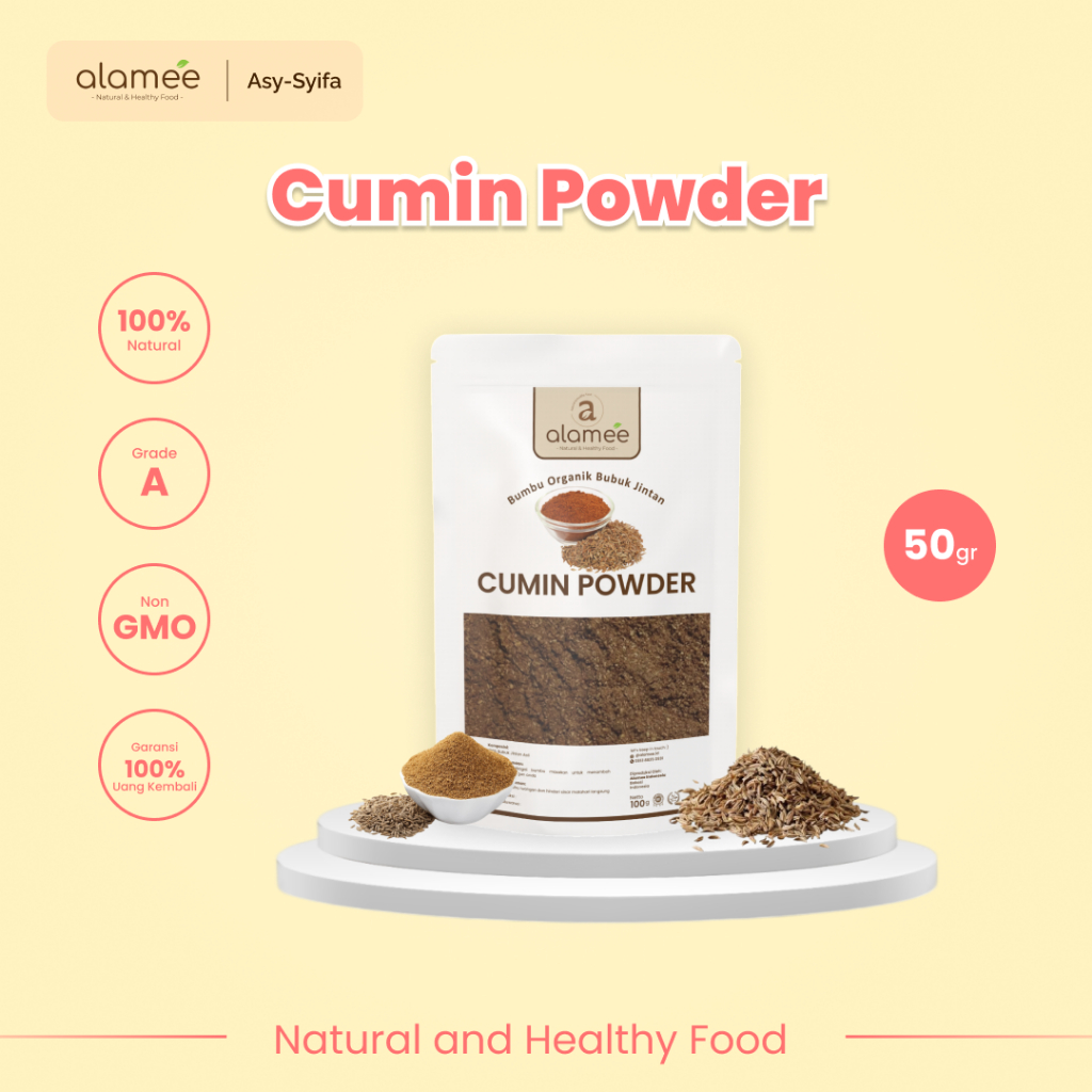 

ALAMEE Bumbu Dapur Jintan Bubuk Cumin Powder Bumbu Dapur Instan Jinten Ground Caraway Rempah Masak