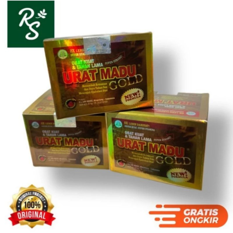 

URAT MADU GOLD ORIGINAL 100% 1 box