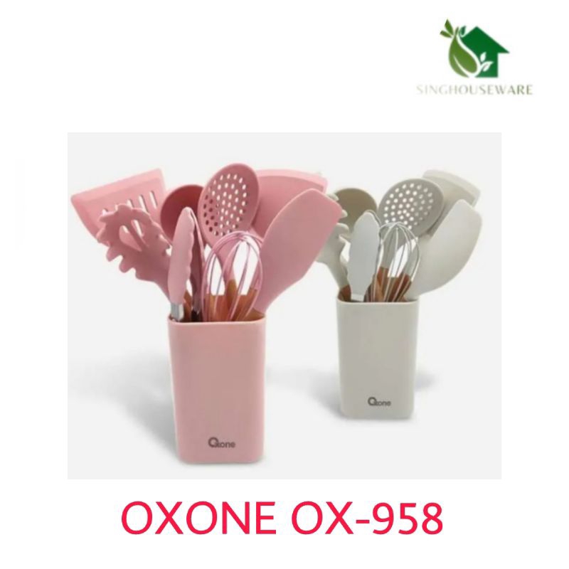 Oxone Silicone Kitchen Tools/Spatula Sutil Set OX-958