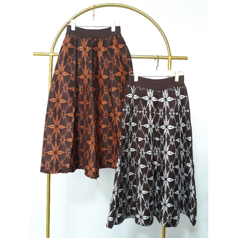Frendi collection | Rok rajut import bkk motif, rok knit import payung wanita, rok panjang wanita te