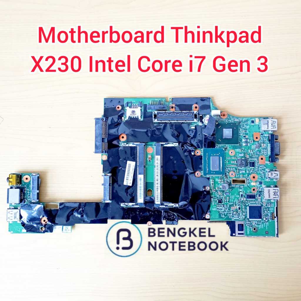 Motherboard ThinkPad X230 X230I X230T Intel Core i7 Gen3 SR0MU SROMU 04X4501 04W3712 04W6686 04X3740