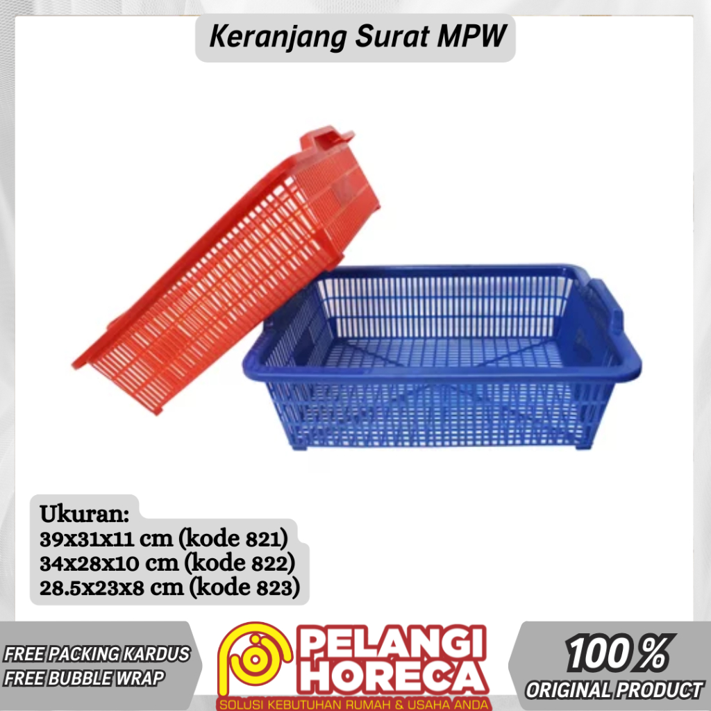 Tempat Surat MPW | Tempat Dokumen | Keranjang Surat | Keranjang Organizer | Keranjang Serbaguna